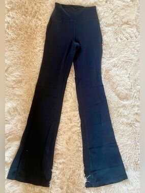 Lululemon EUC Navy Blue Flared Leggings